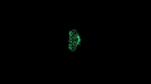 Videohive - Green Electromagnetic Energy - 41673657