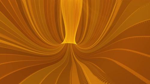 Videohive - Futuristic yellow loop background - 41673658
