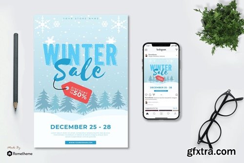 Winter Sale vol.01 - Flyer TY 3ENXSGS