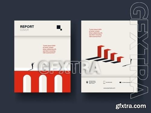 Vision and Growth Business Report Cover Layout 532543901