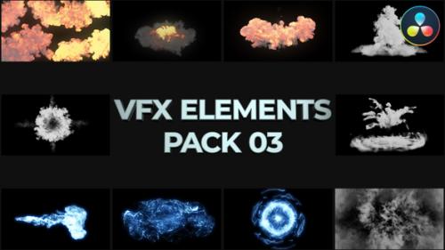 Videohive - VFX Elements Pack 03 for DaVinci Resolve - 40486909