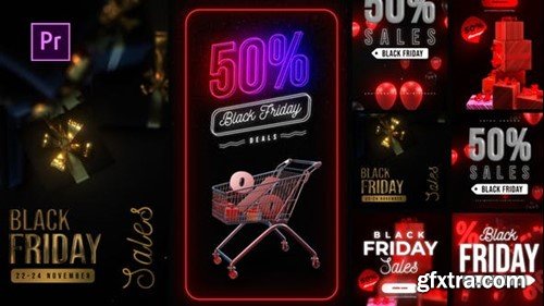 Videohive Black Friday Posts and Stories 41687461