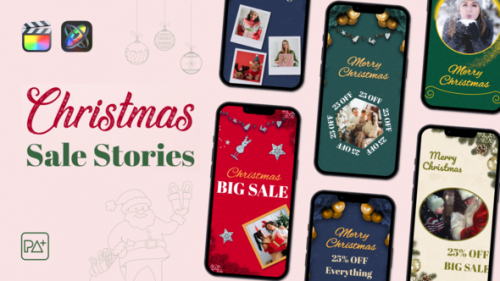 Videohive - Christmas Sale Stories For Final Cut Pro X - 41794912