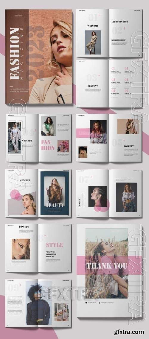 Modern Fashion Magazine Layout 542530555