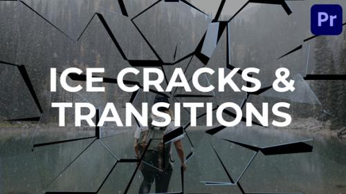 Videohive - Ice Cracks And Transitions | Premiere Pro MOGRT - 41741063