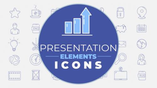 Videohive - Presentation Elements Icons - 41811201
