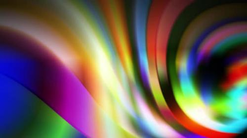 Videohive - Colorful circular closing loops motion background - 41760357