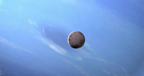 Videohive - Gonggong Orbiting near Neptune - 41771047