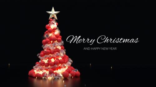 Videohive - Spinning Christmas Tree - 41755578