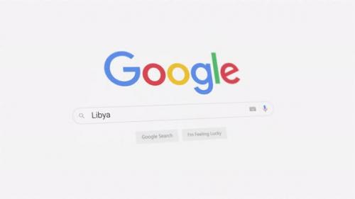 Videohive - Libya Google search - 41821040