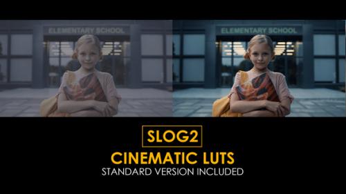Videohive - Slog2 Cinematic LUTs - 41813876