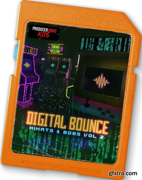 ProducerGrind Digital Bounce Hihats & 808S Vol 2 MiDi-FANTASTiC
