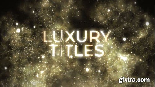 Videohive Luxury Magic Gold TItles 41818787