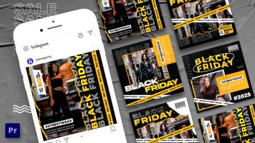 Videohive - Black Friday Sale Banners Template For Premiere Pro - 41810474