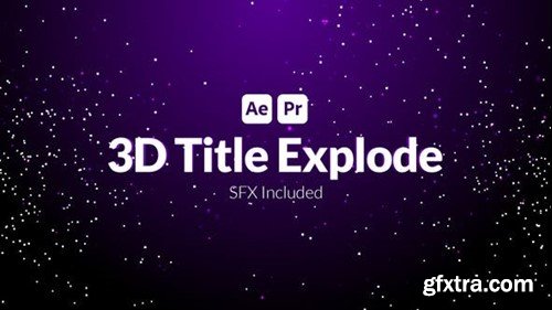 Videohive 3D Title Explode 39694346