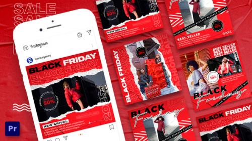 Videohive - Black Friday Instagram Story For Premiere Pro - 41872898