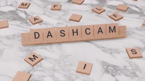 Videohive - DASHCAM word on scrabble - 41822819