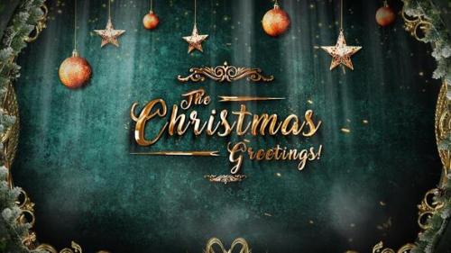 Videohive - Christmas Greetings For Premiere Pro - 41828916