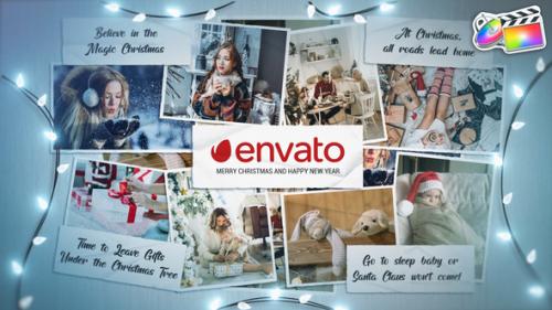 Videohive - Christmas Cards Slideshow for FCPX - 41855009