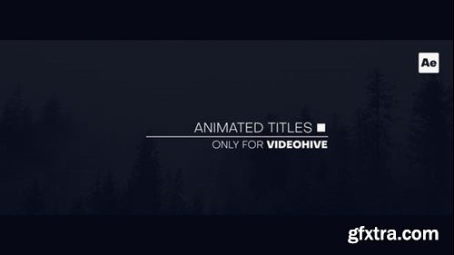 Videohive Animated Titles 41881607