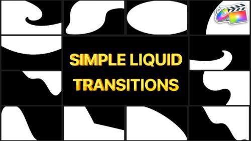Videohive - Simple Liquid Transitions | FCPX - 41918130