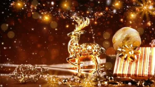 Videohive - Christmas stars glitter new year - 41834573
