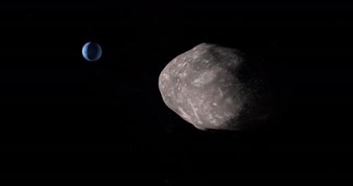 Videohive - Varuna Orbiting with Neptune - 41857357