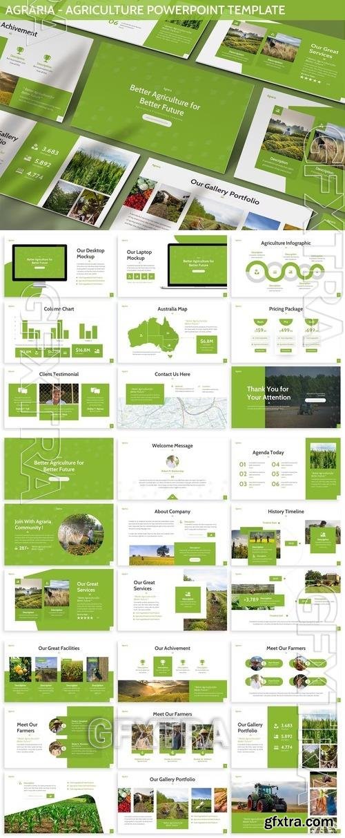 Agraria - Agriculture Powerpoint Template 5NKWR2E