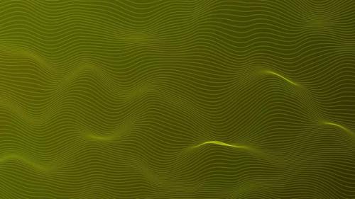 Videohive - Dream Curtain Particles - Loop. digital particle lines wave background. Vd 87 - 41918497