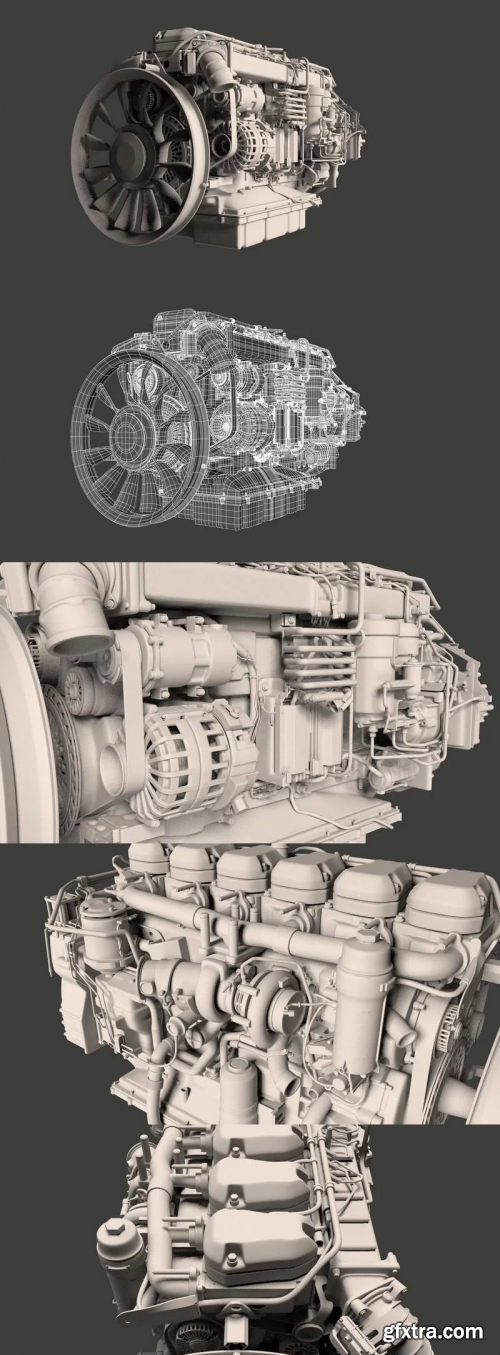 Scania Ab Dc13 166 Engine