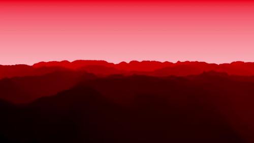 Videohive - Red Futuristic Planet Landscape - 41956185