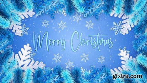 Videohive Christmas Text Logo Reveal 41954402
