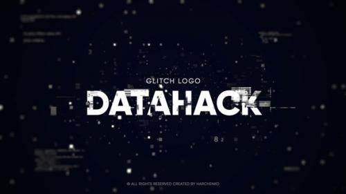 Videohive - Glitch Logo - Data Hack for Final Cut Pro X - 25630102