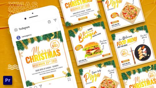 Videohive - Food Christmas Sale Template For Premiere Pro - 41952138