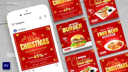 Videohive - Merry Christmas Sale Food For Premiere Pro - 41971856