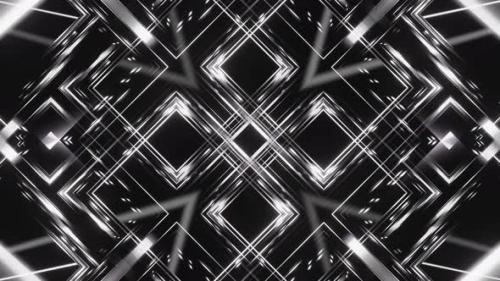 Videohive - Abstract Fast Flash White Rhombs and Triangles Vj Loop Animation - 41983988