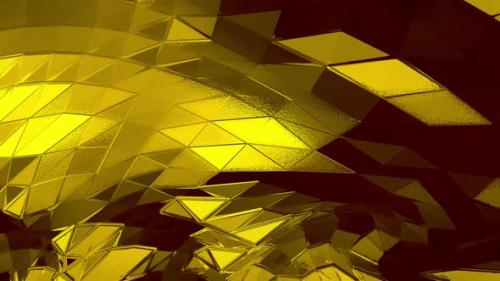 Videohive - Golden shining background - 41984775