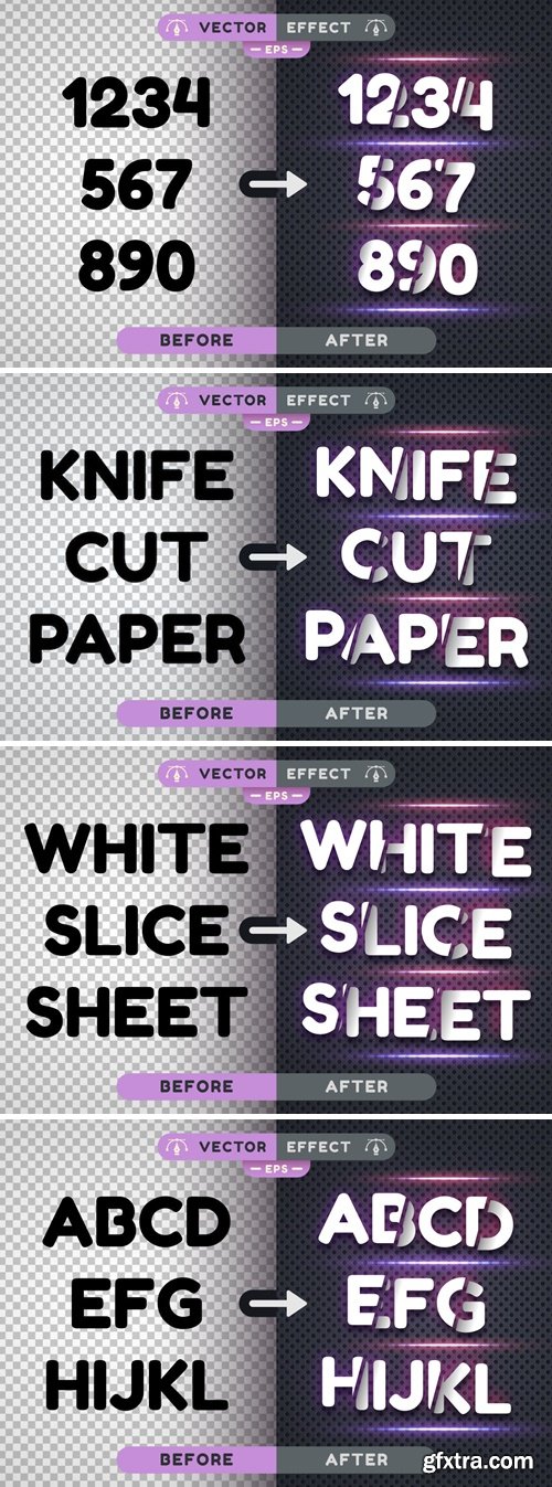 Cut Paper - Editable Text Effect, Font Style GCTDMDL