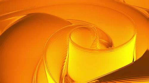 Videohive - 3d gold animation background - 41984774