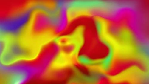 Videohive - Colorful gradient 4k liquid animation - 42006515