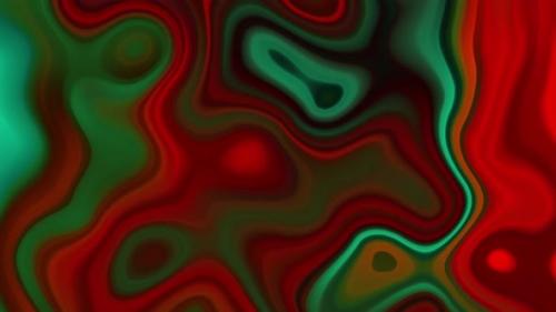 Videohive - Abstract colorful liquid marble 4k background - 42006538