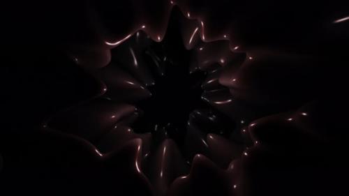 Videohive - Dark Illuminated Shiny Tunnel Halloween Background - 41984225