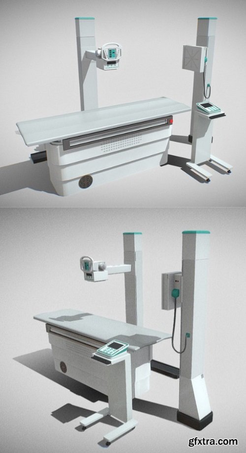 X-ray machine 3D Model
