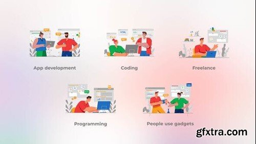 Videohive Programming - Flat concept 42051635