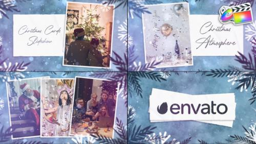 Videohive - Christmas Cards Slideshow for FCPX - 42045366