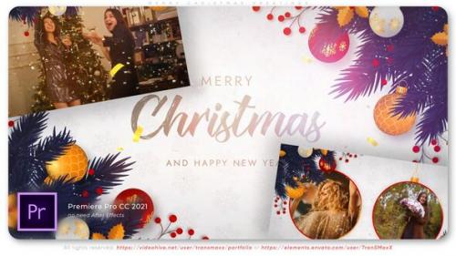 Videohive - Merry Christmas Greetings - 42046322