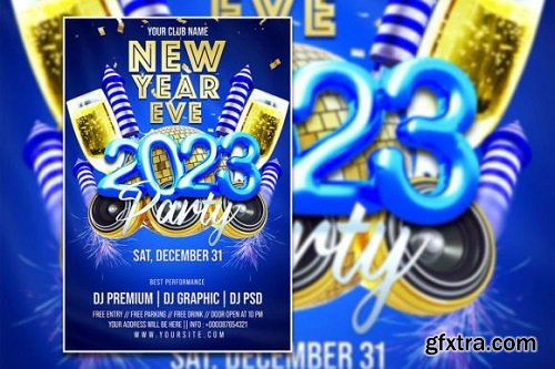 New Year Eve Party Poster or Flyer