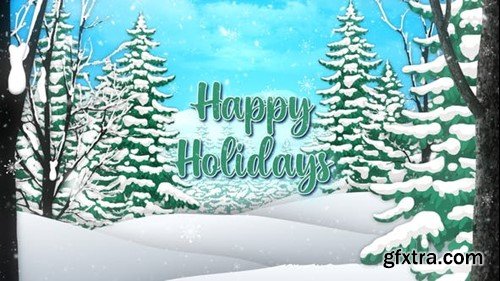 Videohive Winter Holidays Opener 42087864