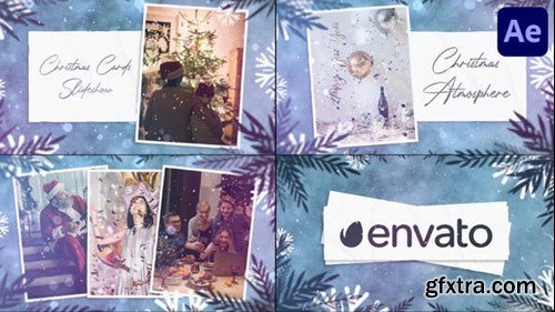 Videohive Christmas Cards Slideshow for After Effects 42061340