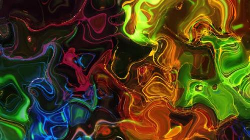 Videohive - Abstract Silky Marble Liquid Background - 42008900